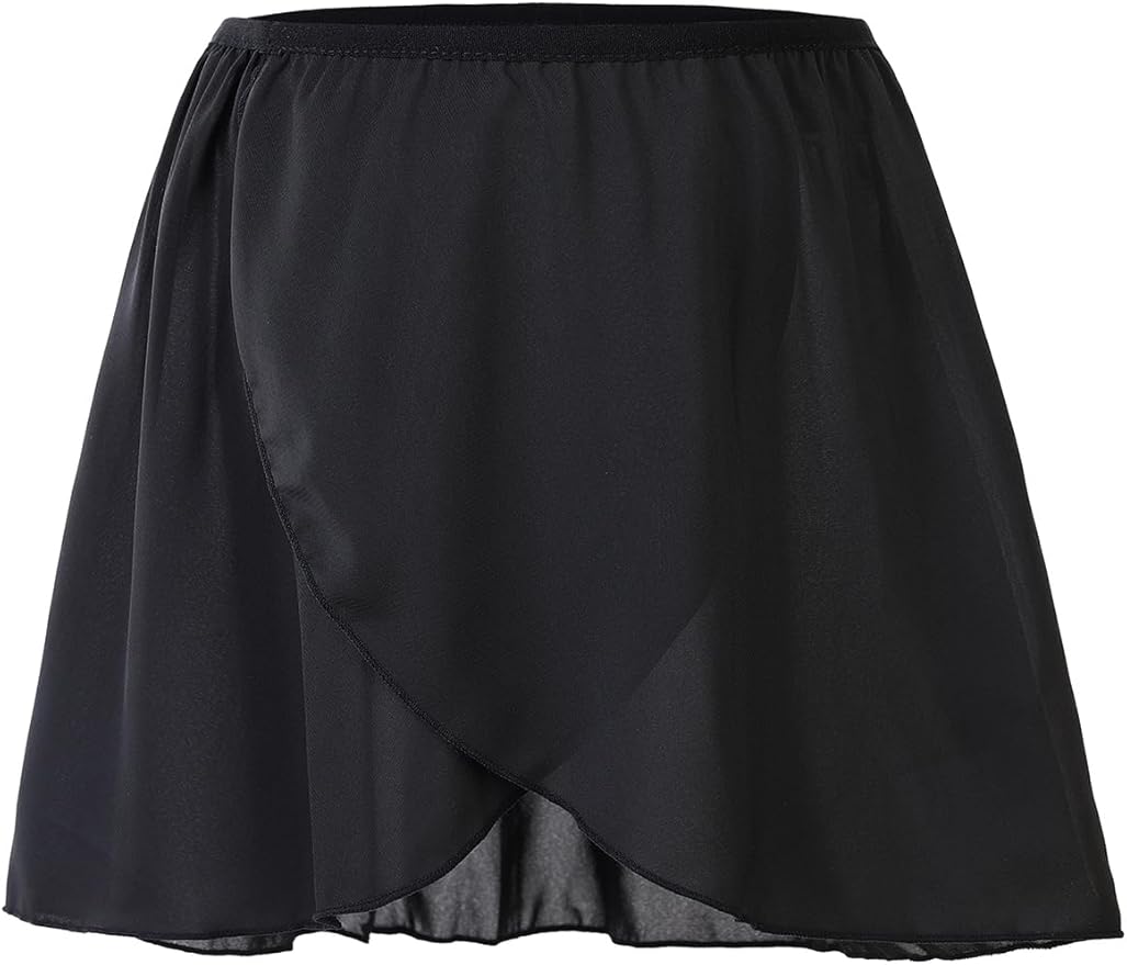 Black Chiffon Ballet Skirt